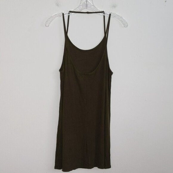 The Hanger Halter Strap Open Back Scoop Back Sundress Mini Dress - Picture 4 of 4